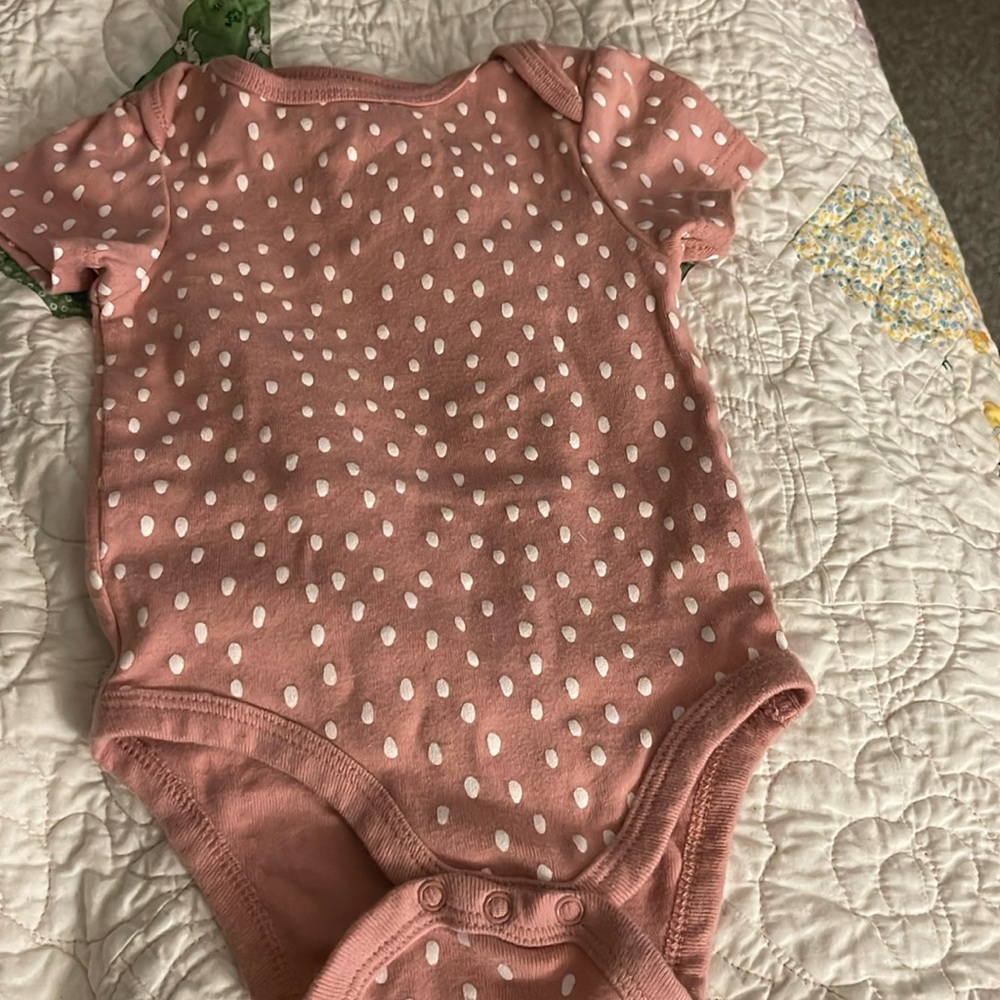 Pink onesie